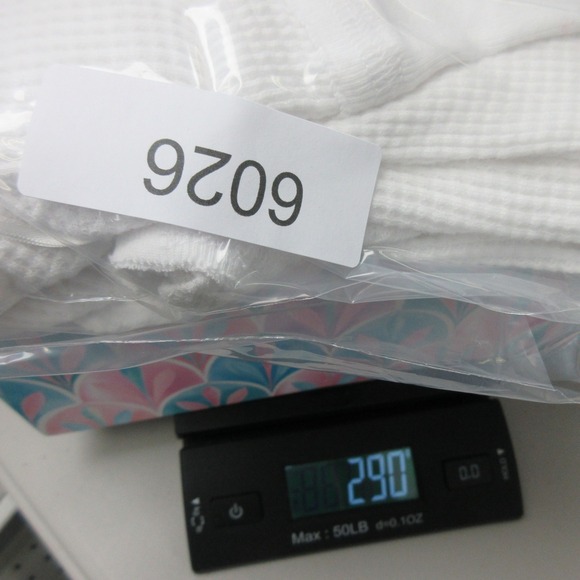 We The Free People Womens Microphone Drop Thermal White Waffle Long Sleeve Top S - Picture 12 of 12